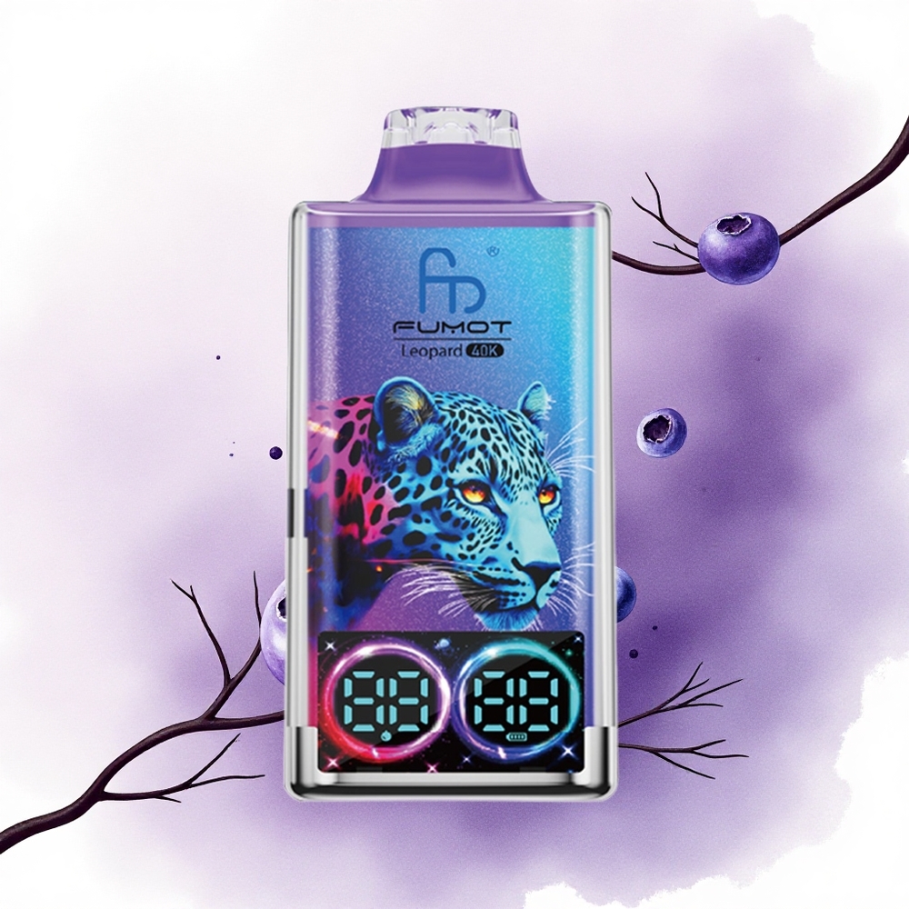 Fumot Leopard 40K Puffs Afine pe Gheață cu 5 Nicotină și 700mAh