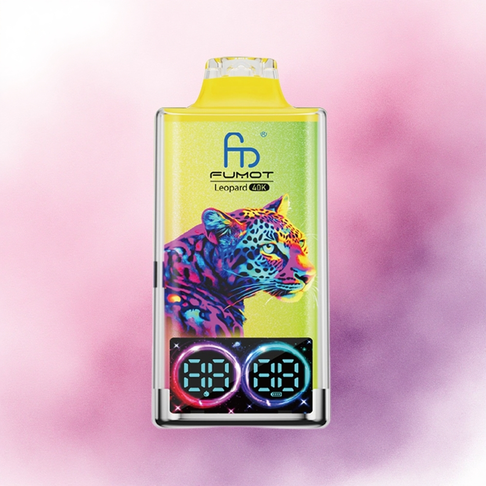 Fumot Leopard 40K Puffs Limonadă Roz 5 Nicotină 700mAh Dual Mesh