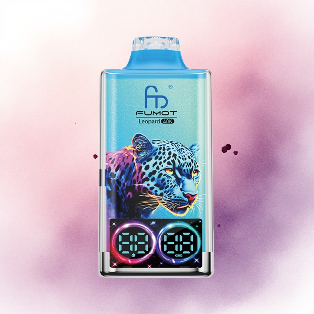 Fumot Leopard 40K Puffs Piersic Bacoșniță 5 Nicotin 700mAh Dual Mesh