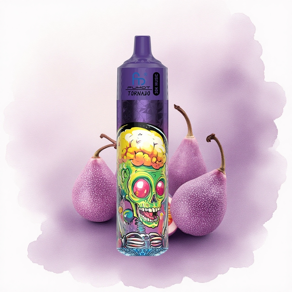 Fumot Randm Tornado 30000 Puffs Kiwi Maracuja Goyaba cu Nicotină 5 și Baterie 600mAh