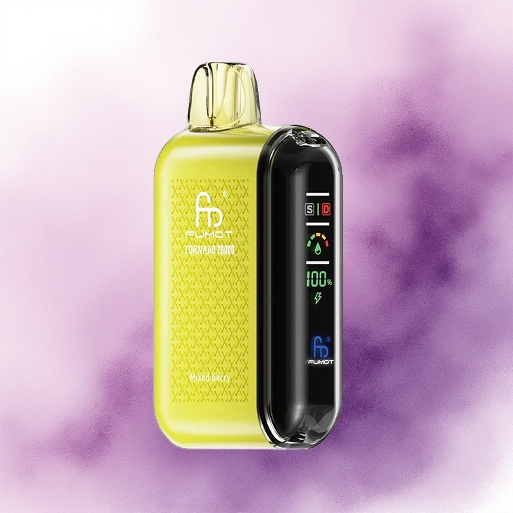 Fumot Tornado 20000 Puffs Amestec de fructe de pădure cu Coil Dual Mesh și 850mAh