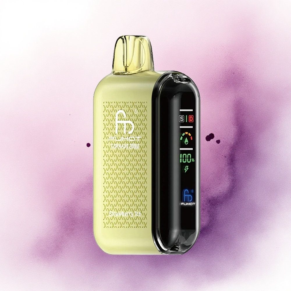 Fumot Tornado 20000 Puffs Caisă Gheață Dual Mesh 20ml 850mAh