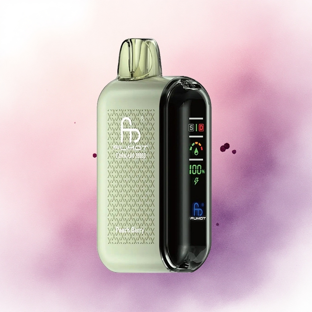 Fumot Tornado 20000 Puffs Piersic Berry cu 2 Nicotină și 850mAh