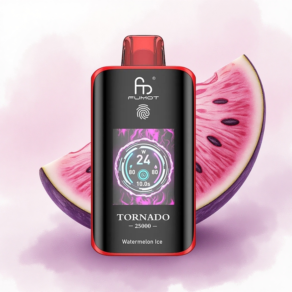 Fumot Tornado 25000 Puffs Pepene Gheata 700mAh 20ml 5 Nicotină