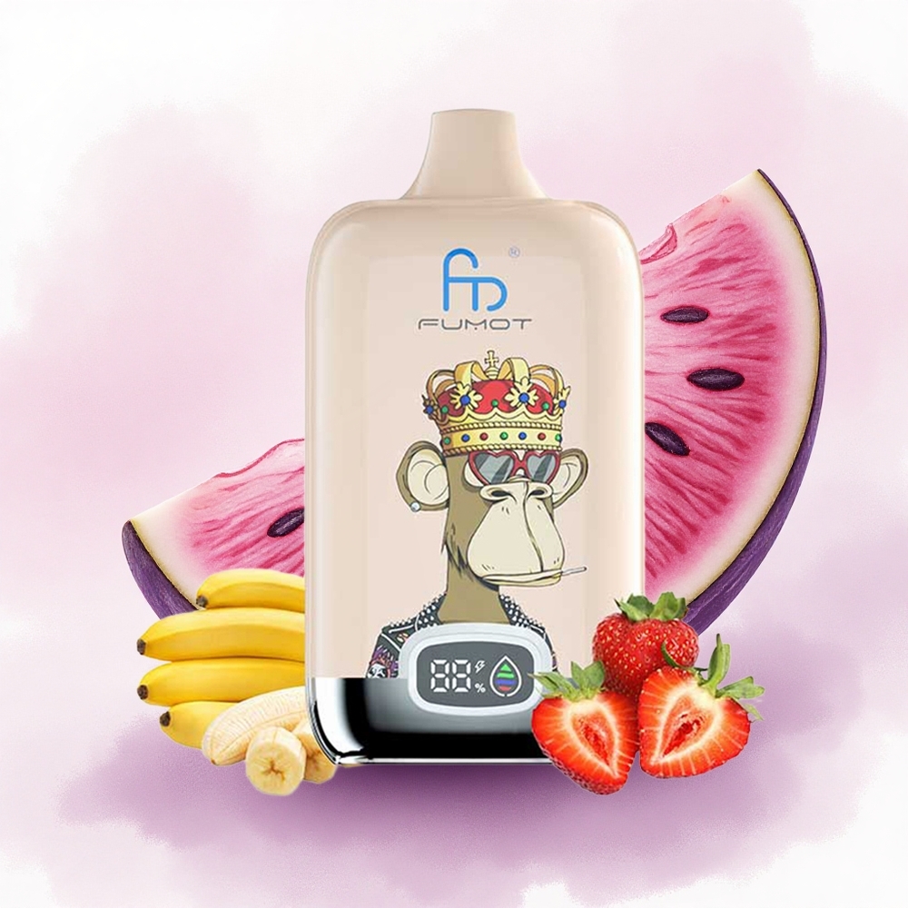Fumot Tornado Digital Box 12000 Puffs Pepene Gheață Mesh 550mAh