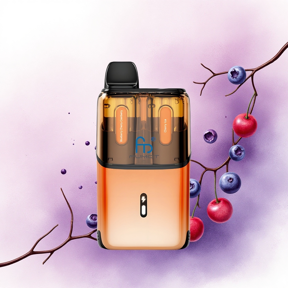 Fumot Ultra T32000 Puffs Afine Cherry Gheață cu 20mg Nicotină și 800mAh
