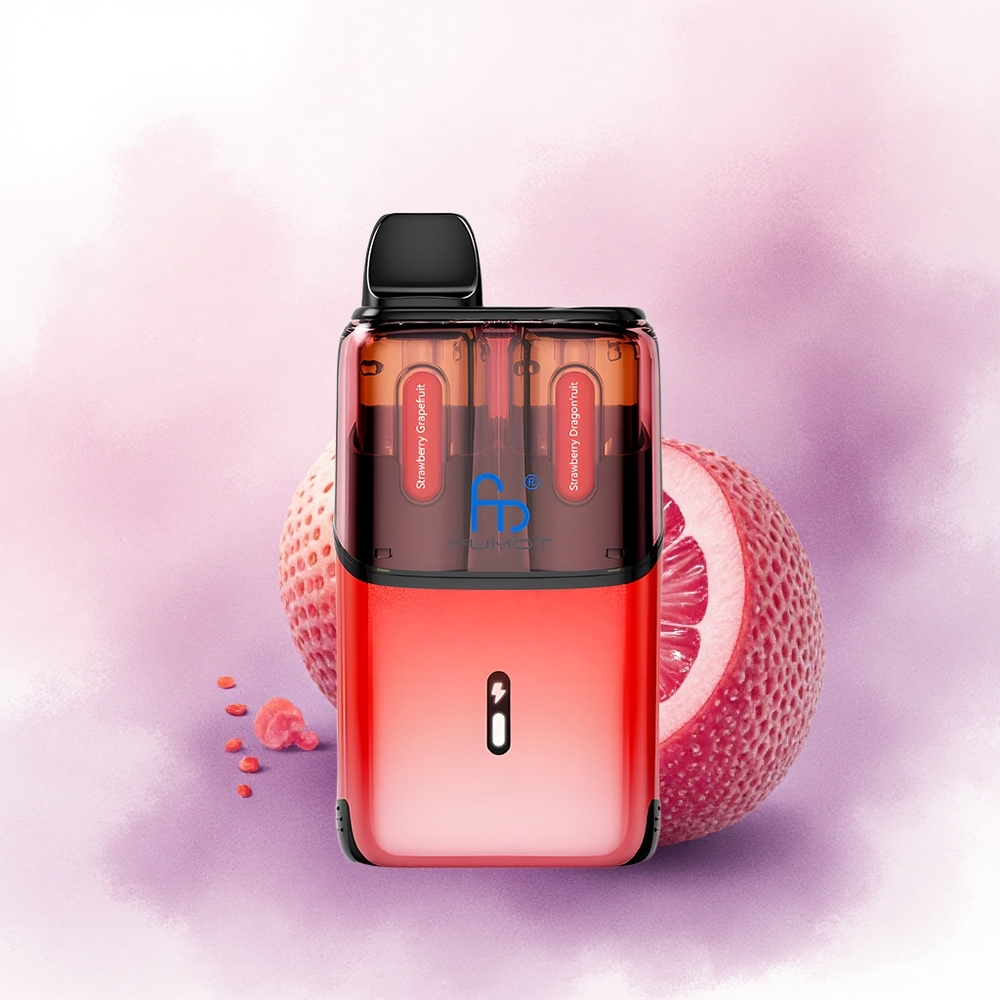Fumot Ultra T32000 Puffs Capsuni Dragonfruit cu 800mAh și 20mg Nicotină