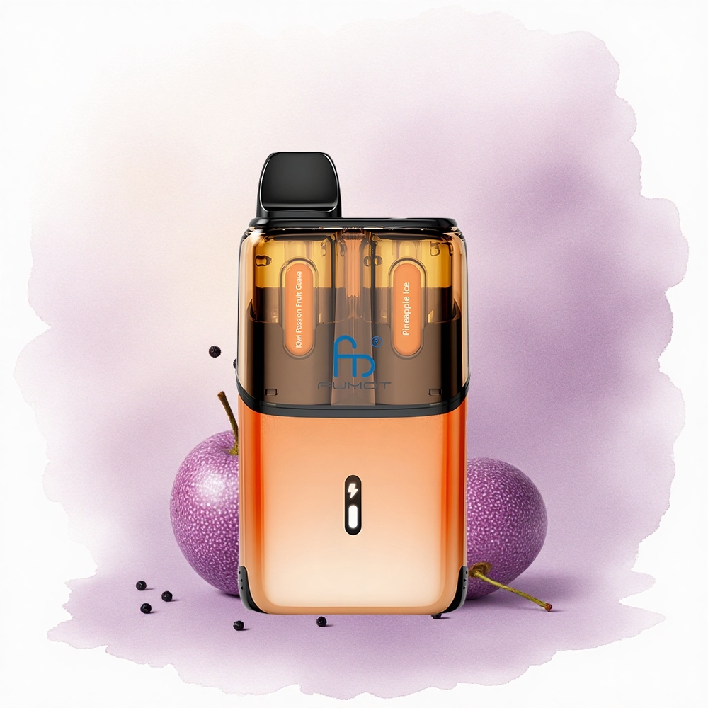 Fumot Ultra T32000 Puffs Kiwi Mango Guava - Ananas Gheață cu 20mg Nicotină și 800mAh