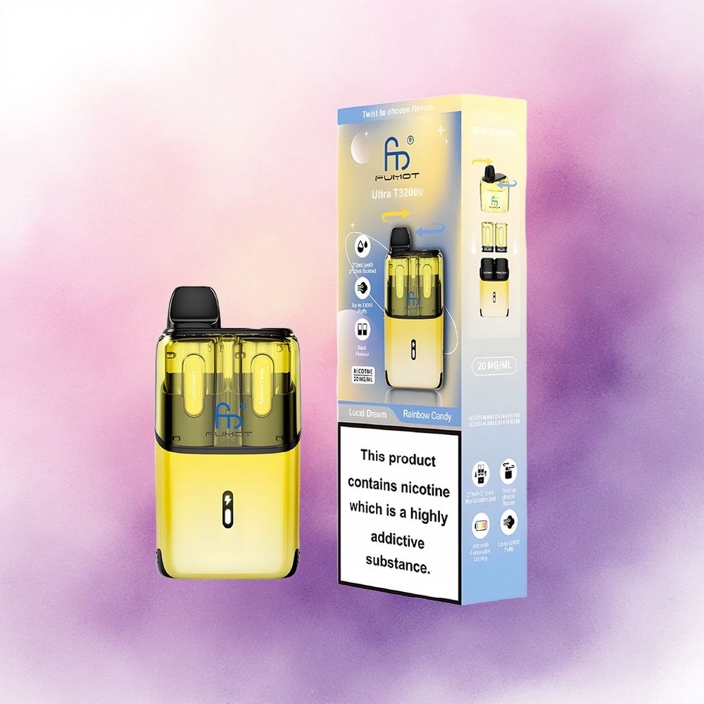 Fumot Ultra T32000 Puffs Vis Vivid - Bomboană Curcubeu cu 20mg Nicotină și 800mAh
