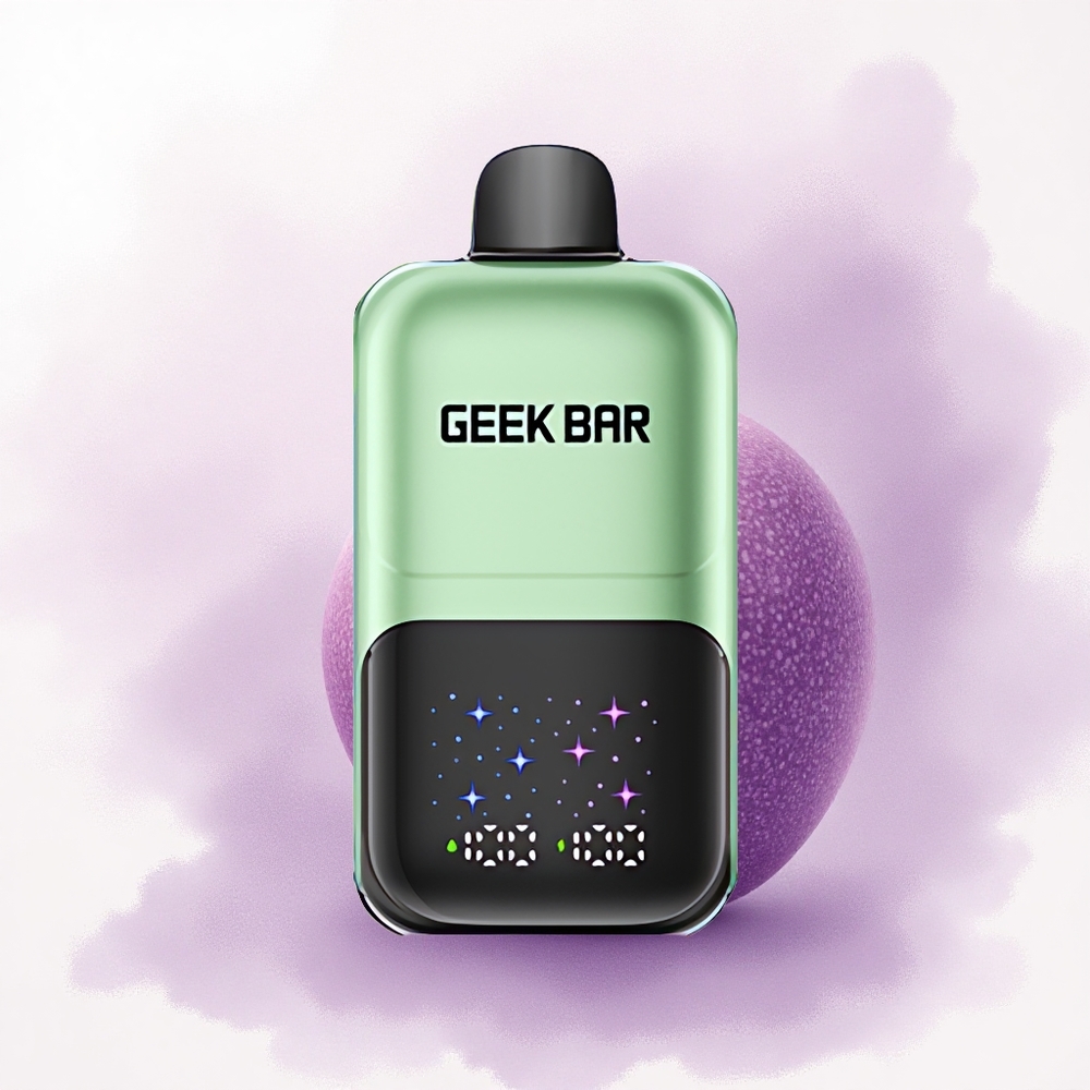 GEEK BAR 2GO 20ml 50000 Puffs Măr Double Apple AB cu Nicotină 5 și Baterie Reîncărcabilă