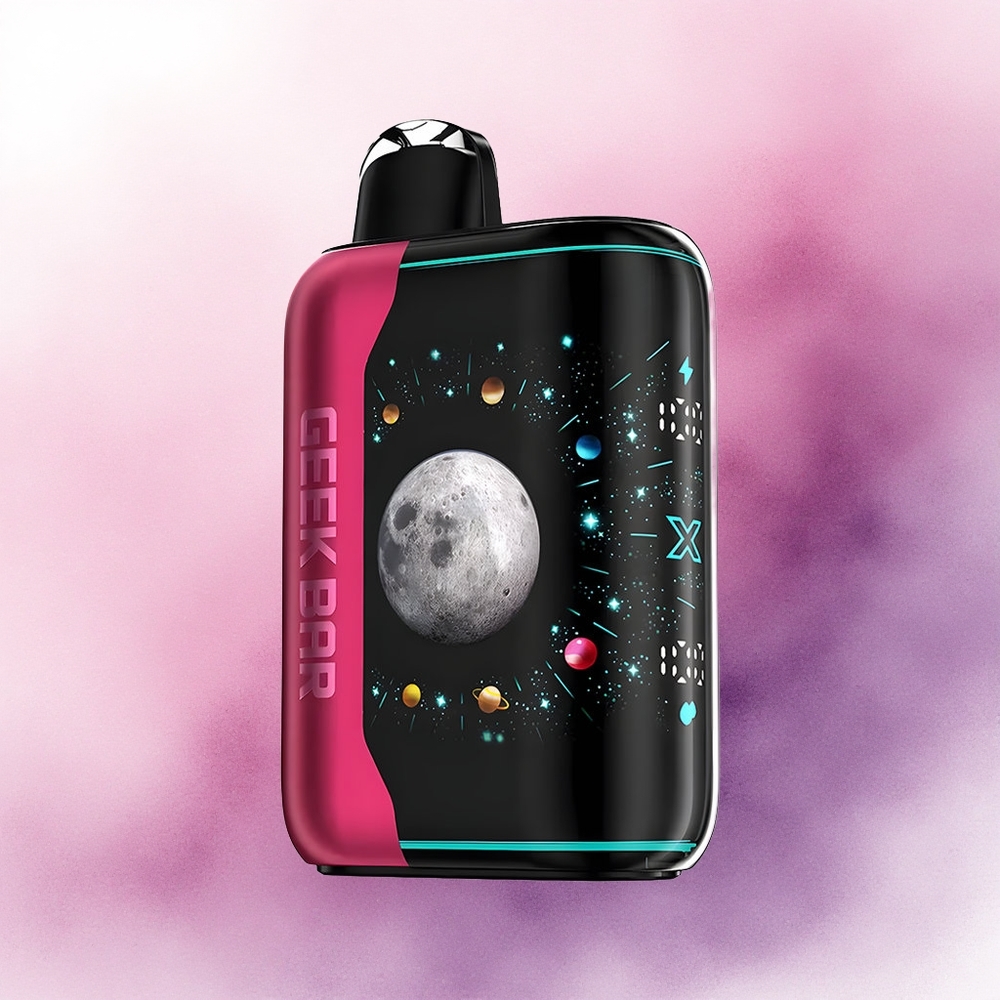 GEEK BAR Platinum Edition 25000 Puffs Praful Roz Acru cu Nicotină 2 și Încărcare Rapidă USB-C