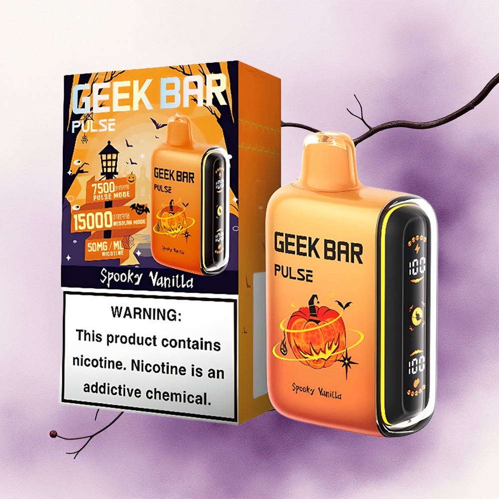 GEEK BAR Pulse 15000 Puffs Ediția Halloween cu 16ML lichid și 5 nicotină