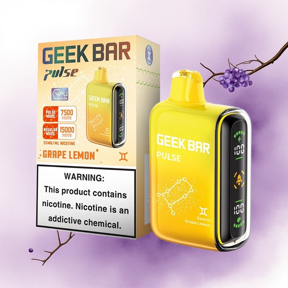 GEEK BAR Pulse 15000 Puffs Ediția Zodiac cu 16ML și Nicotină 5
