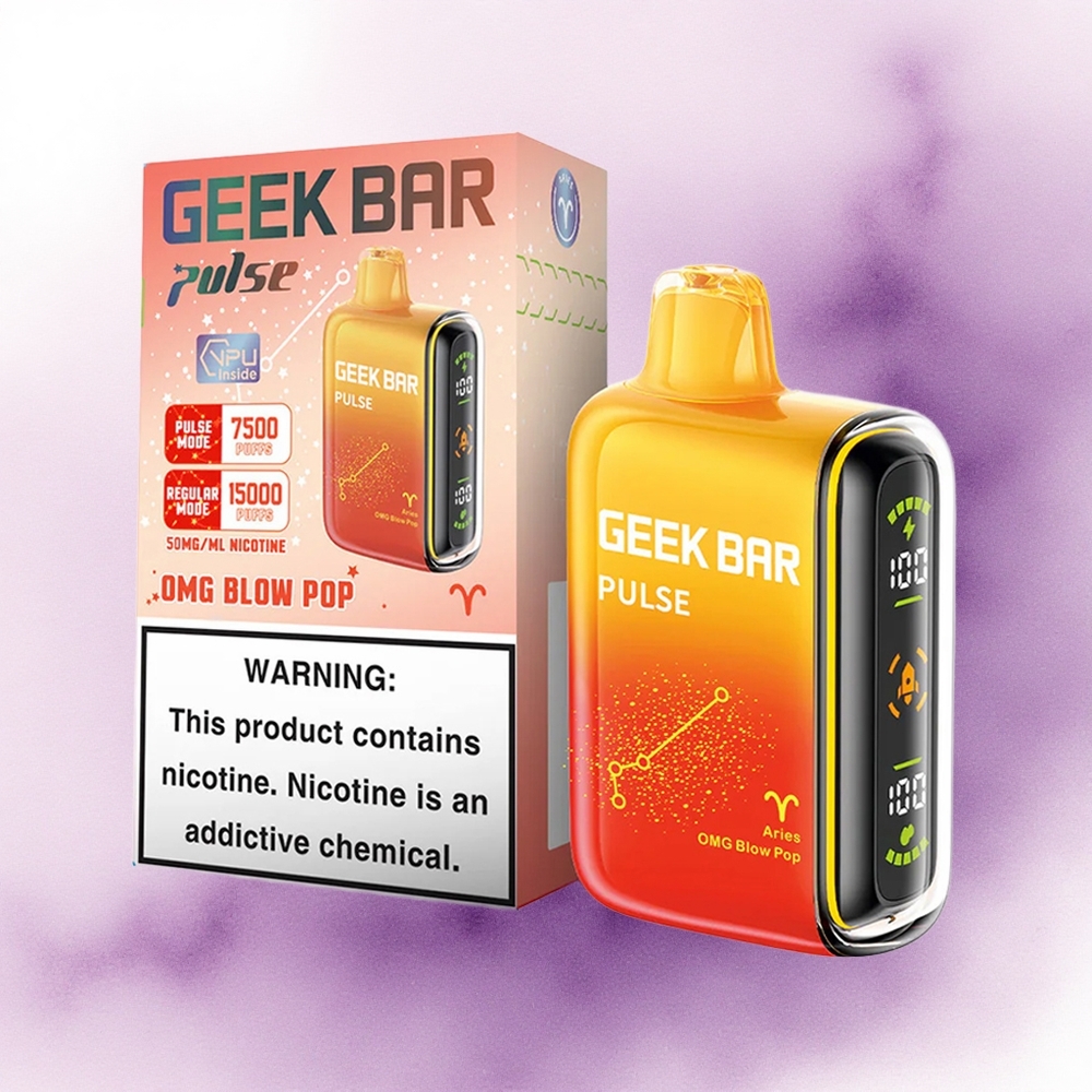 GEEK BAR Pulse 15000 Puffs Ediția Zodiac cu 16ML și Nicotină 5