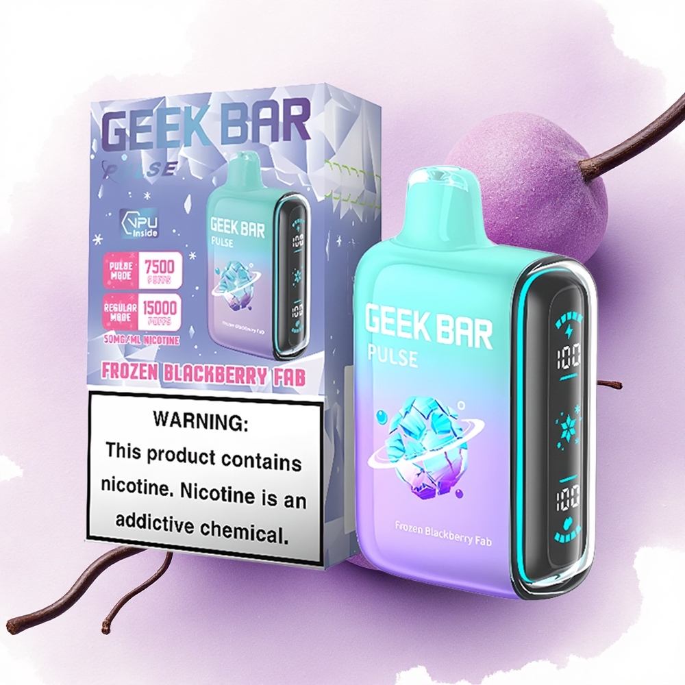 GEEK BAR Pulse 15000 Puffs Ediția Înghețată cu 16ML și 650 mAh