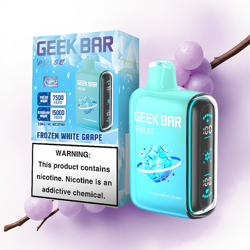 GEEK BAR Pulse 15000 Puffs Ediția Înghețată cu 16ML și 650 mAh