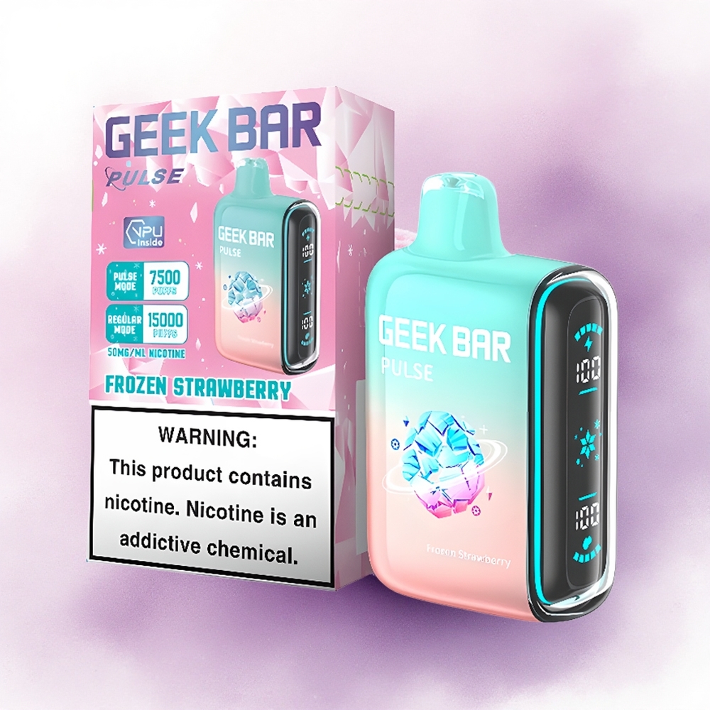 GEEK BAR Pulse 15000 Puffs Ediția Înghețată cu 16ML și 650 mAh