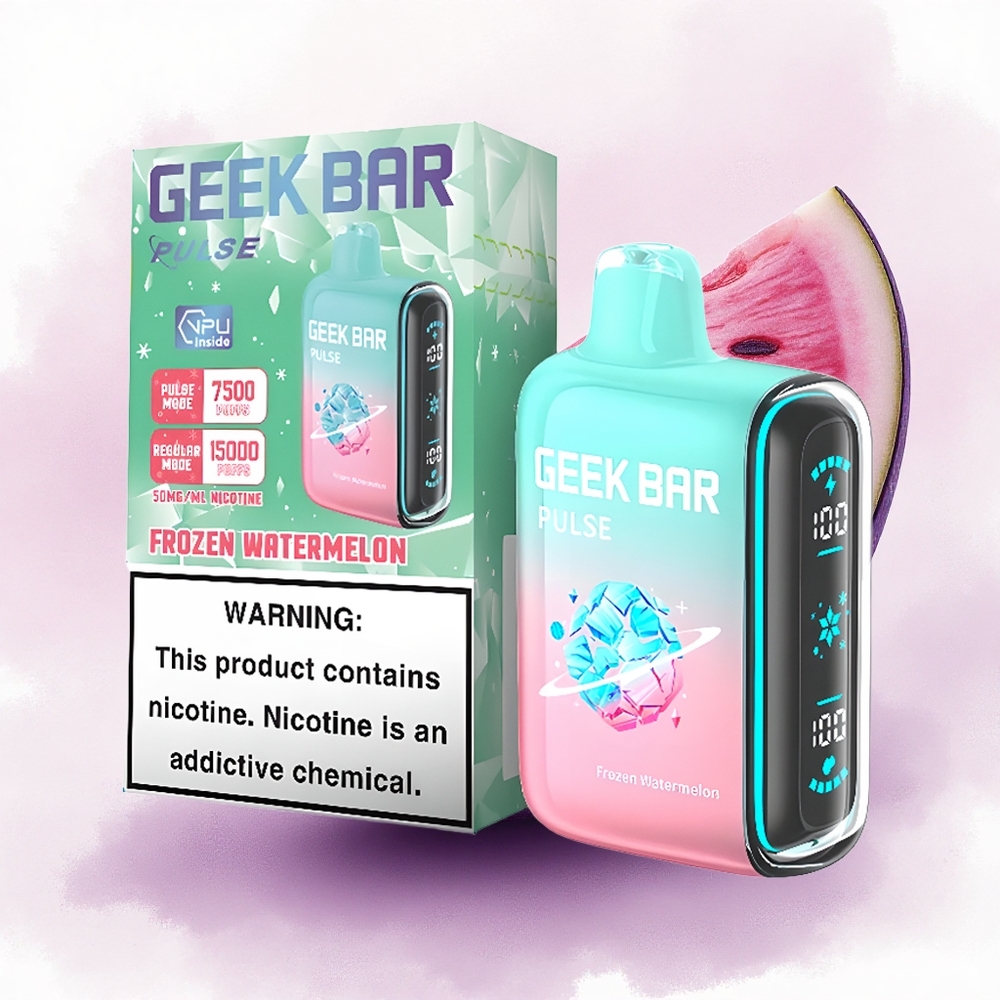 GEEK BAR Pulse 15000 Puffs Ediția Înghețată cu 16ML și 650 mAh