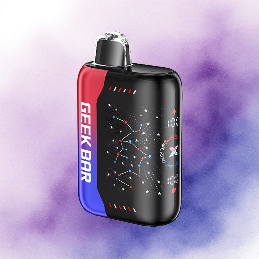 GEEK BAR Pulse X 25000 Puffs Ediția Patriot cu 18mL Lichid și Nicotină 0-5