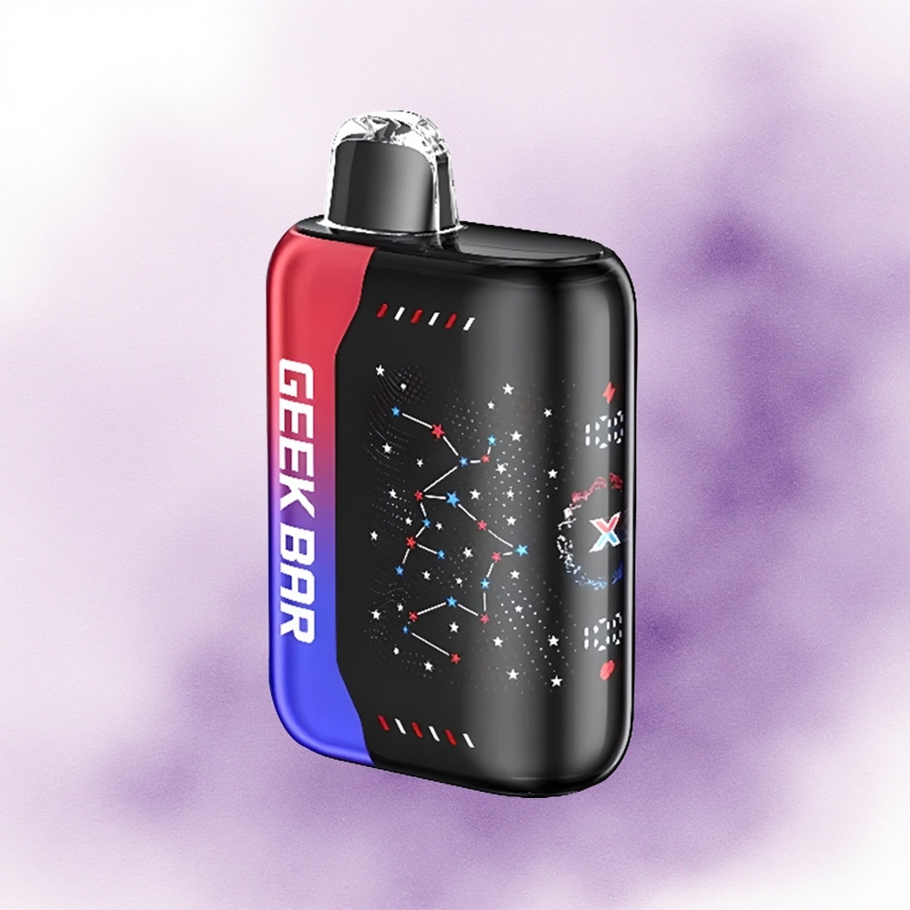GEEK BAR Pulse X 25000 Puffs Ediția Patriot cu 18mL Lichid și Nicotină 0-5