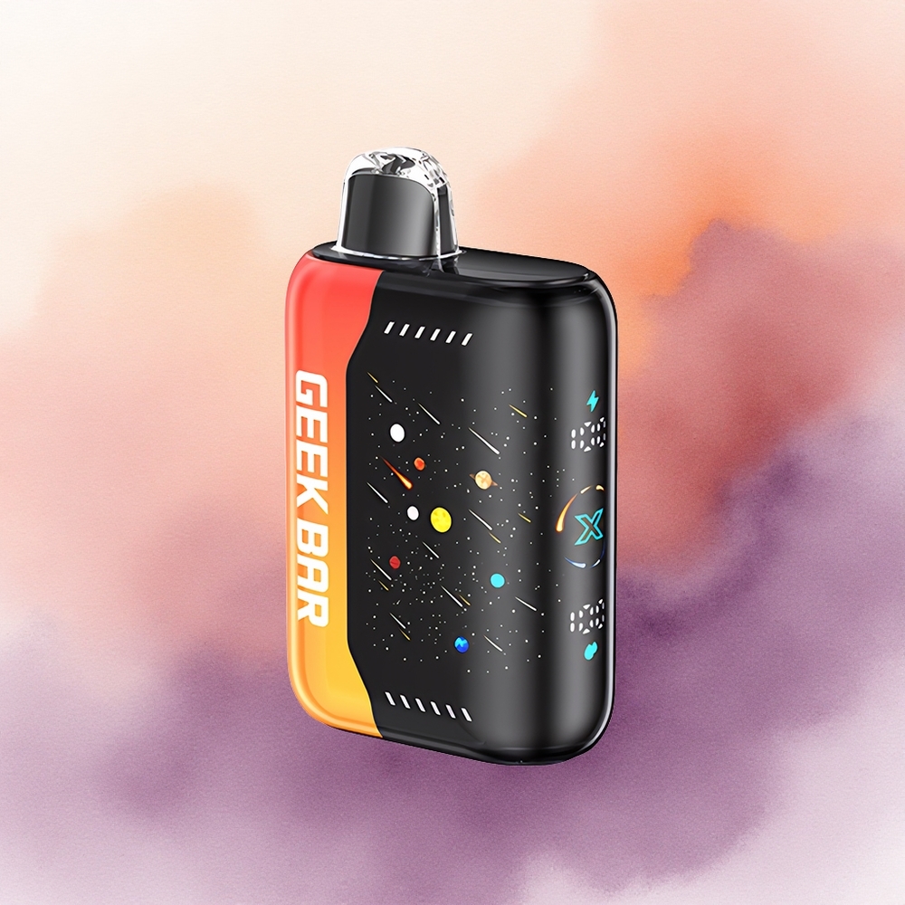 GEEK BAR Pulse X 42K Puffs Meteor Edition Balaur Portocaliu cu Nicotină 5 și Baterie 820mAh