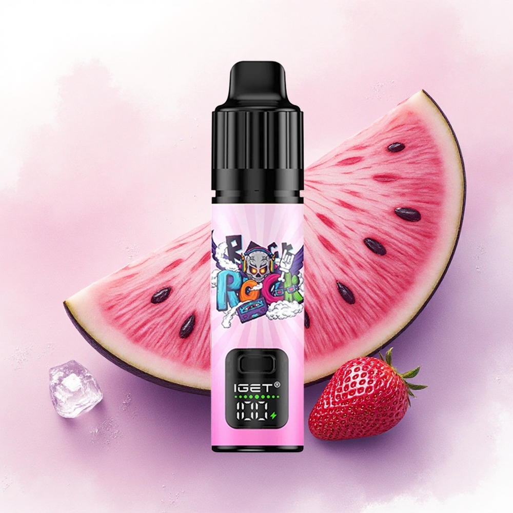 IGET BAR PLUS S3 POD 10000 Puffs Capsuni Pepene Gheata 50mg Nicotina 950mAh