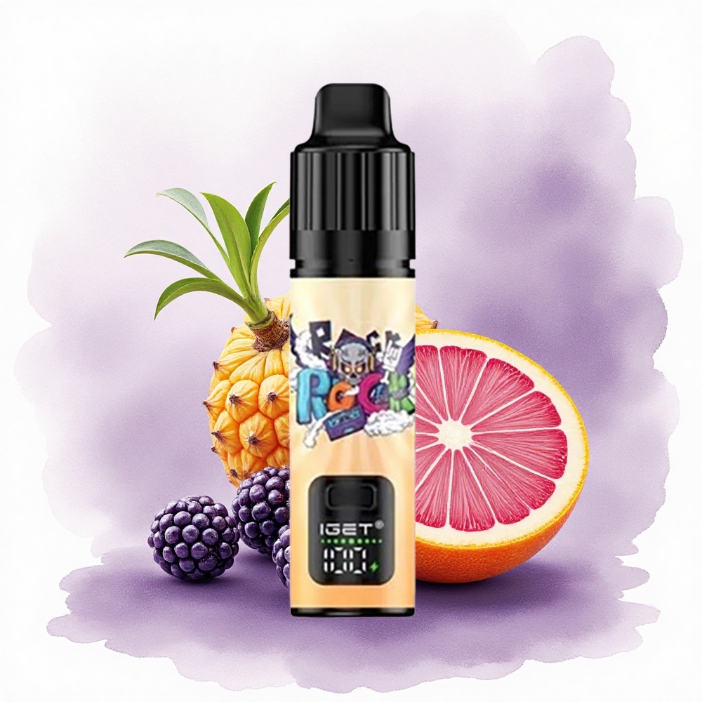 IGET BAR PLUS S3 POD 10000 Puffs Zmeură Ananas Portocală 50mg 950mAh