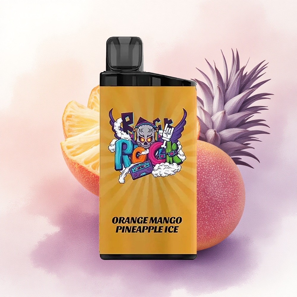 IGET Bar 3500 Puffs Portocale Mango Ananas Gheață 1400 mAh Mesh Coil 12 Ohm