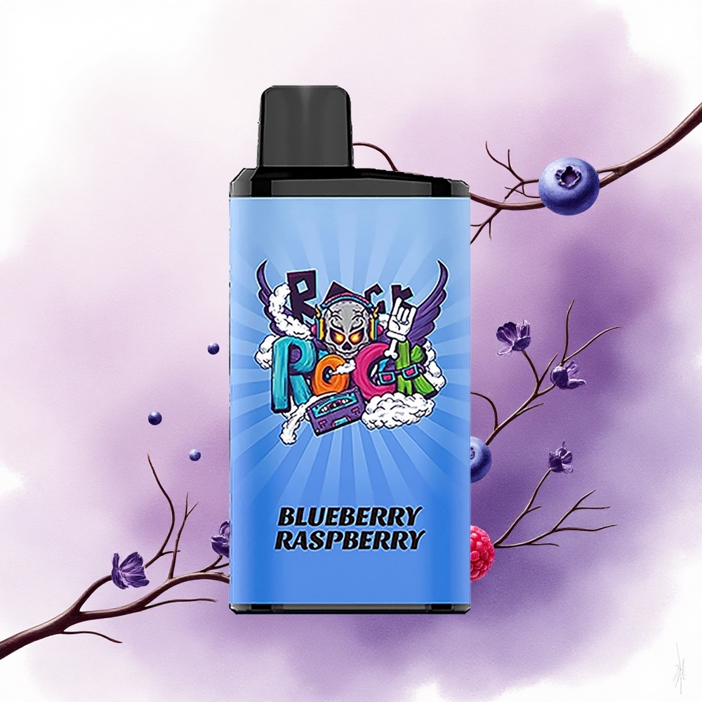 IGET Bar Pro 10000 Puffs Afineu Zmeură cu Baterie 2000 mAh și Bobină Mesh 12 Ohm
