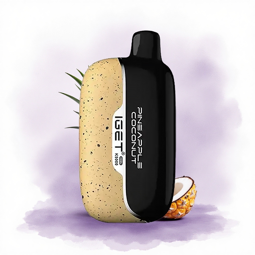 IGET Moon K5000 Puffs Ananas Cocoșat 5000 Pufuri PC 135 Ohm