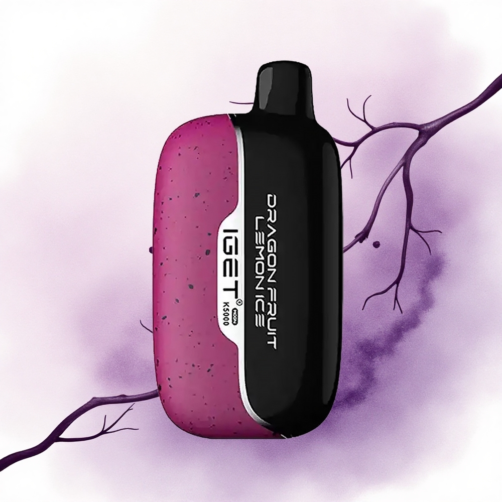 IGET Moon K5000 Puffs Fruct de Dragon Lămâie Gheață cu 5000 de Pufuri și Coil Mesh 135 Ohm