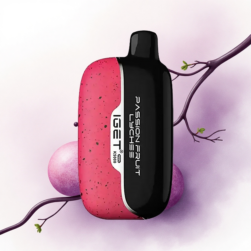IGET Moon K5000 Puffs Fructul Pasionale Litchi 5000 Pufuri 815g PC