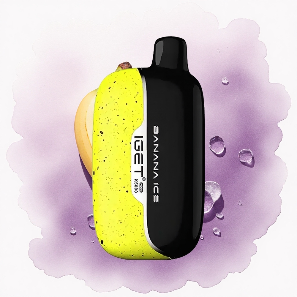 IGET Moon K5000 Puffs Gheață de Banană 5000 Pufuri 815g