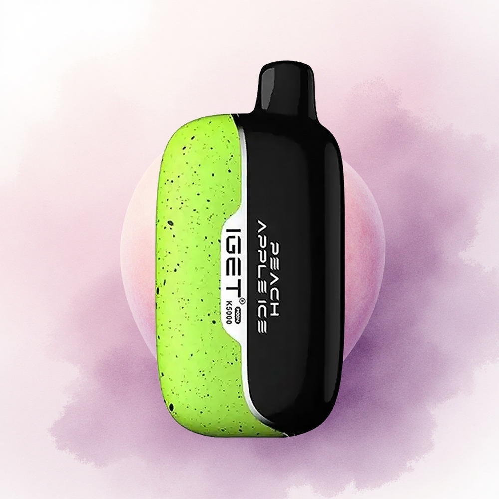 IGET Moon K5000 Puffs Piersic Măr PC 135 Ohm