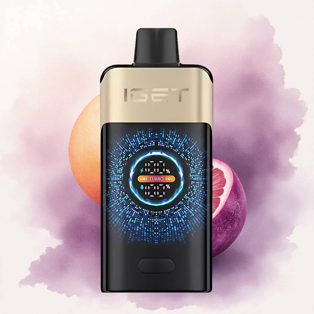 IGET ONE 12000 Puffs Monstru Portocaliu Tropical cu Baterie 2700 mAh și Ecran Color Curbat