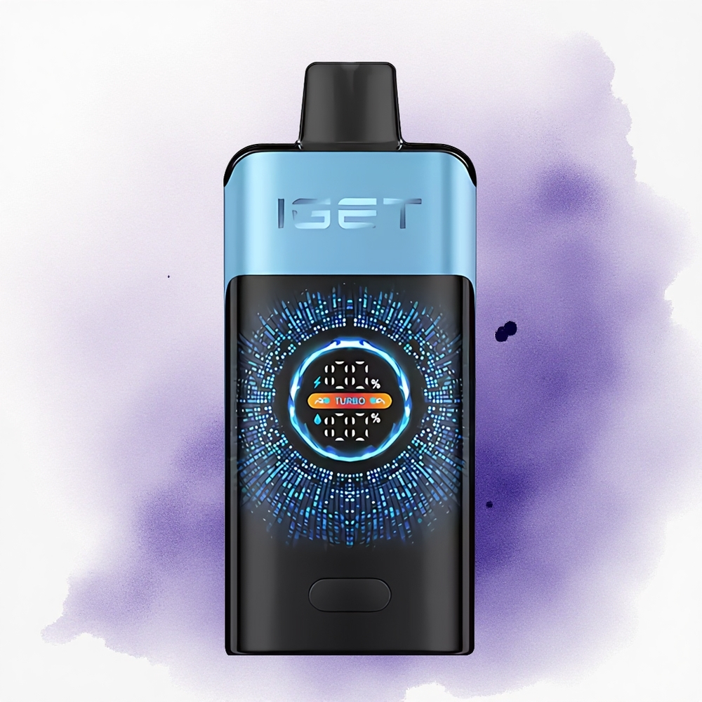 IGET ONE 12000 Puffs Monstruleșul Albastru cu Baterie 2700 mAh și Ecran Curbat Mare