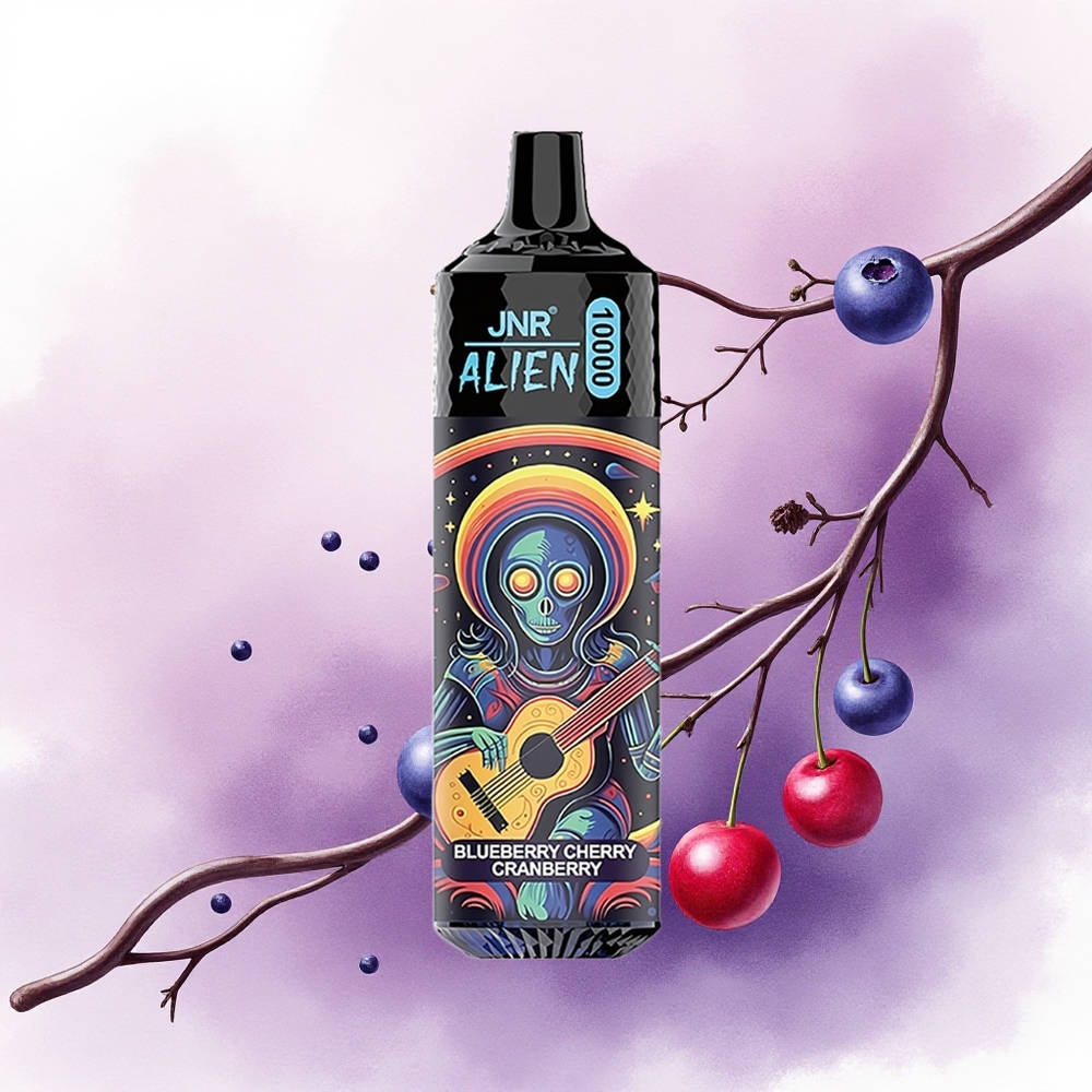 JNR Alien 10000 Afine Cireșe Coacăze cu 850mAh și 12 Ohm