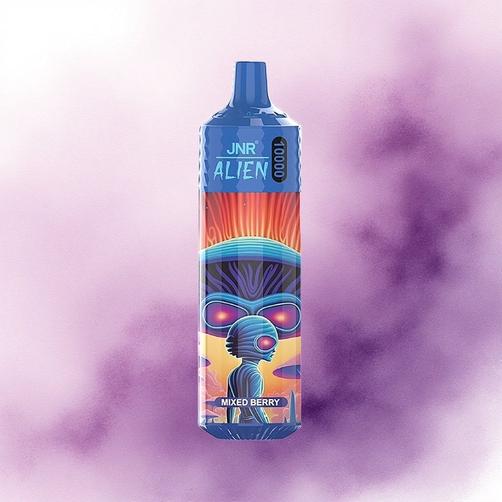 JNR Alien 10000 Amestec de fructe de pădure cu 850mAh și LED RGB
