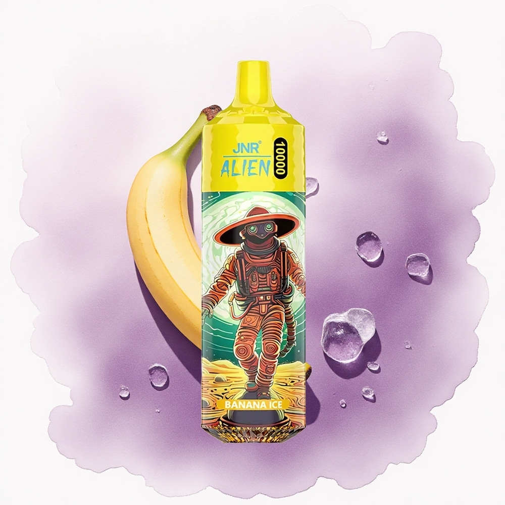 JNR Alien 10000 Banana Ice cu 850mAh și 20ml