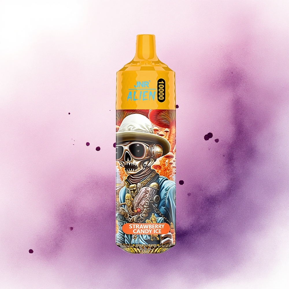 JNR Alien 10000 Bomboană de Căpșuni cu Gheață 850mAh 20ml