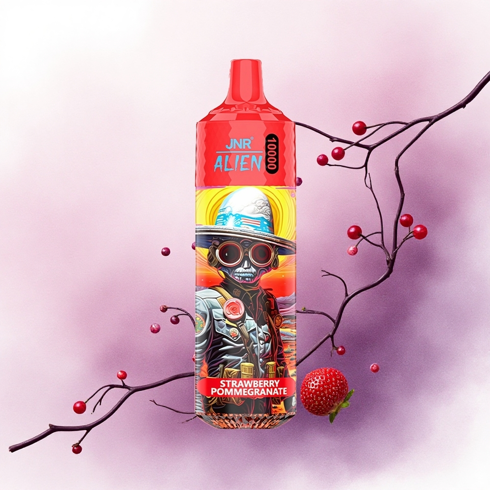 JNR Alien 10000 Căpșuni Rodie cu 850mAh și 20ml