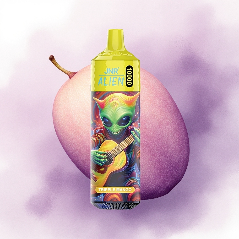 JNR Alien 10000 Mango Triplu cu 850mAh și 20ml