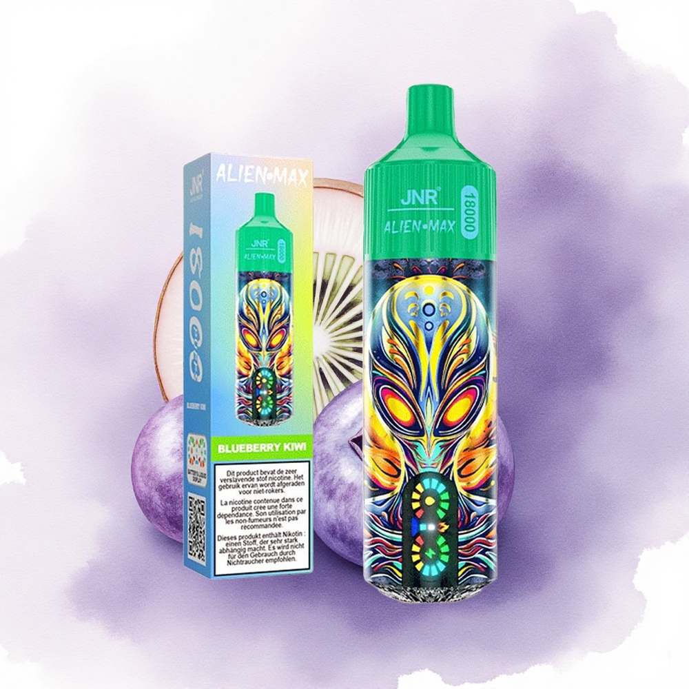 JNR Alien Max 18000 Afine Kiwi Dual Mesh 850mAh Tip C