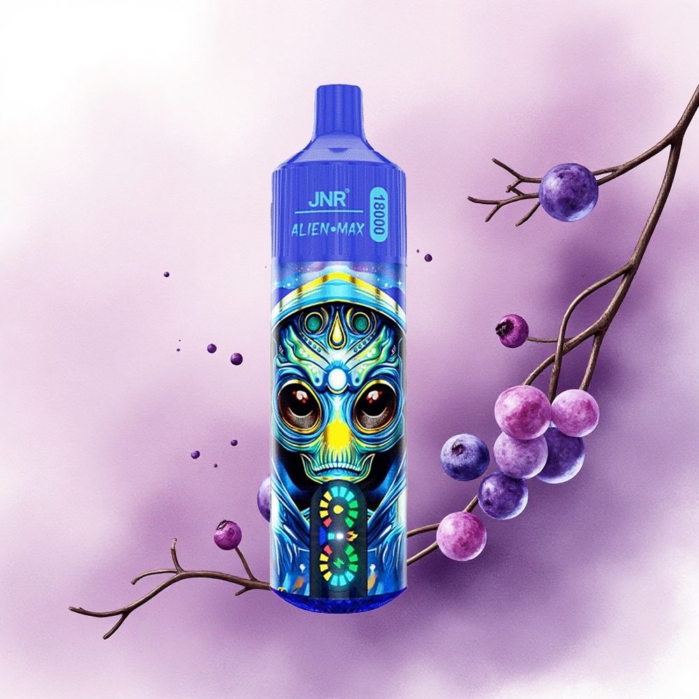 JNR Alien Max 18000 Amestec de Fructe de Pădure cu Afișaj LED și 850mAh