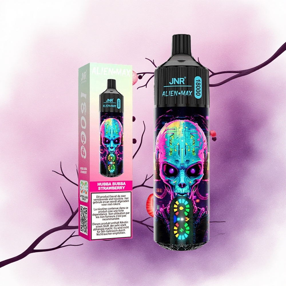 JNR Alien Max 18000 Bubă Zaharoasă Capsule Dual cu LED și 850mAh