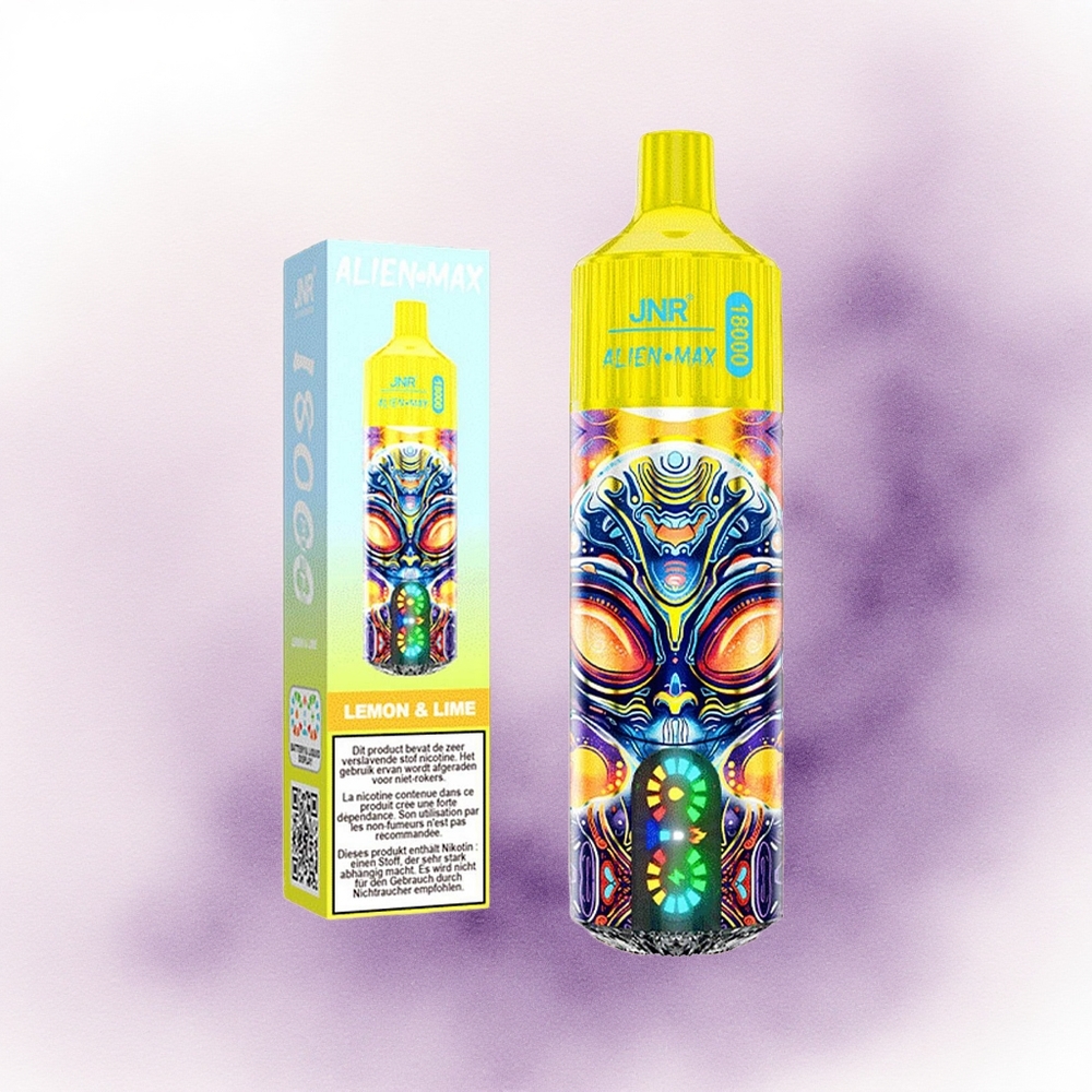 JNR Alien Max 18000 Lămâie  Lime cu Dual Mesh Coil și 850mAh