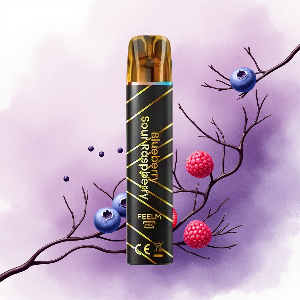 JNR BlackGolden 600+200 Afine Sour Zmeură cu 2 Nicotină și 550mAh
