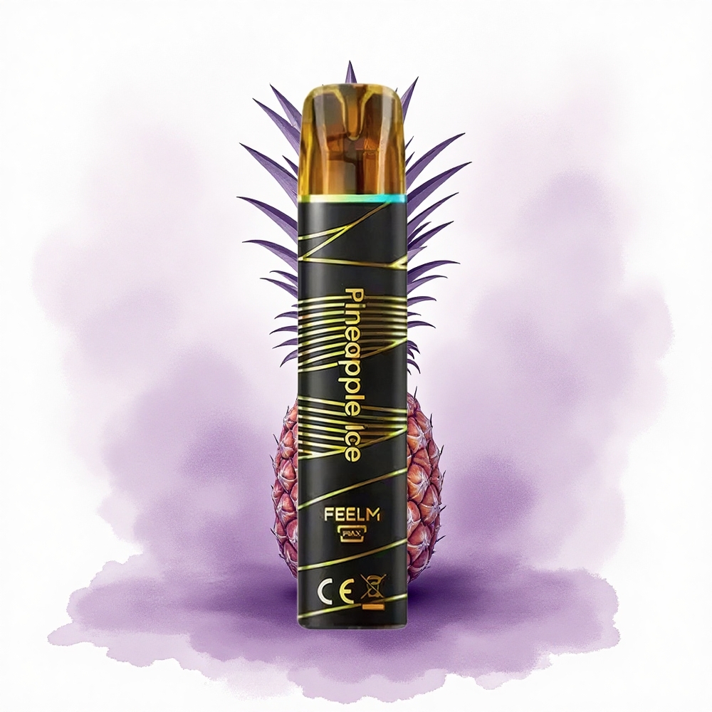 JNR BlackGolden 600+200 Ananas Gheață 550mAh 2ml Nicotină 2