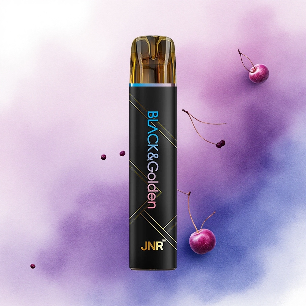 JNR BlackGolden 600+200 Cireșă Razz Albastră 550mAh 2ml Nicotină 2