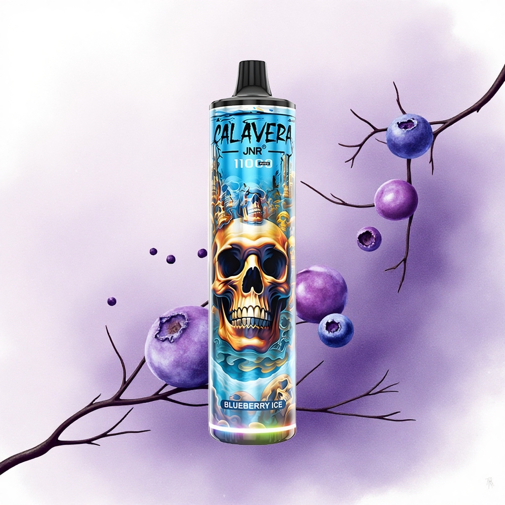 JNR Calavera 11000 Afine de Gheață cu Coil Mesh 10ohm și Nicotină 5